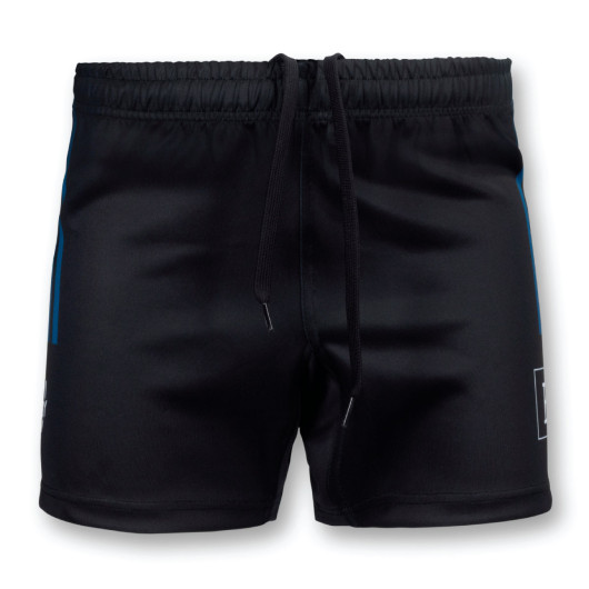 Sublimated Mens Rugby Shorts Front